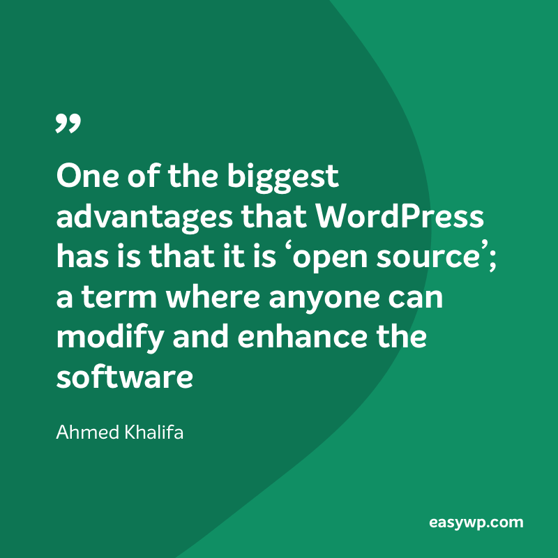 Ahmed Khalifa on WordPress