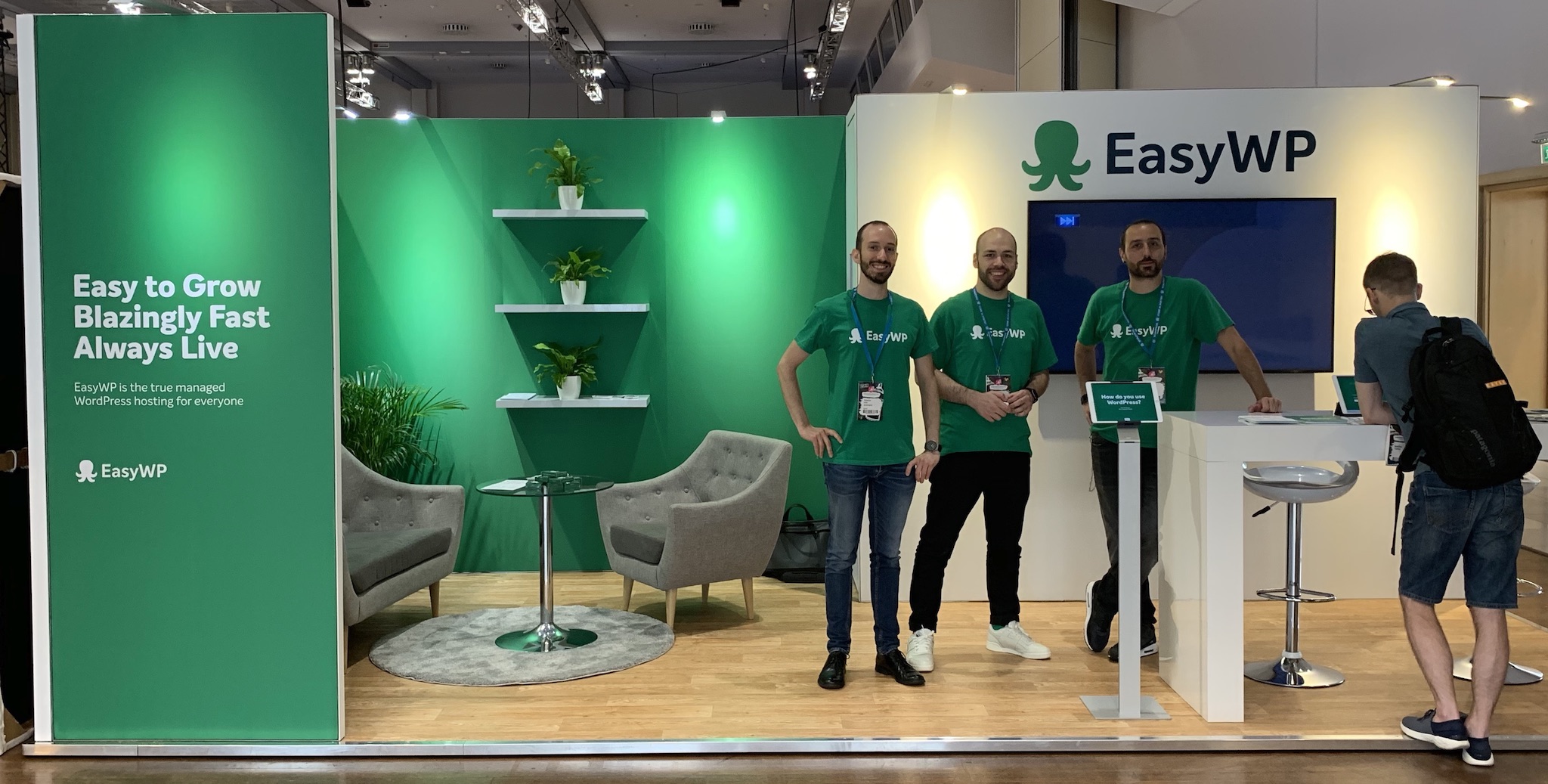 EasyWP @ WordCamp Europe 2019