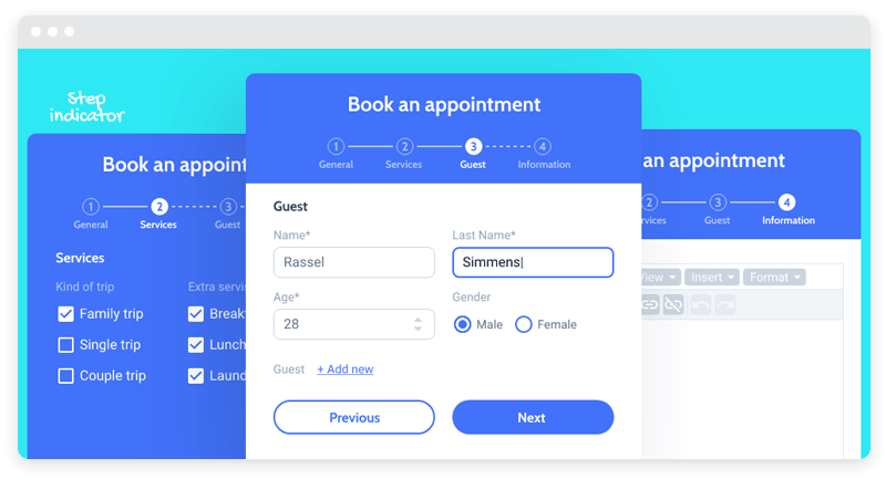 Appointment settings inside the JetFormBuilder plugin