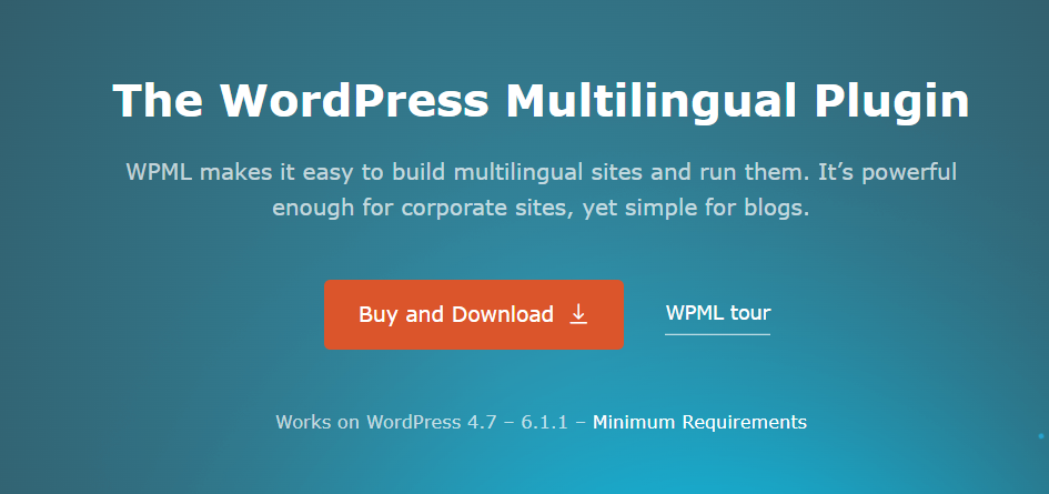 The WordPress multilingual plugin homepage