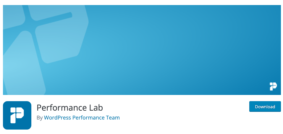 A preview from the Performance Lab plugin page
