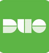 The green Duo Mobile logo