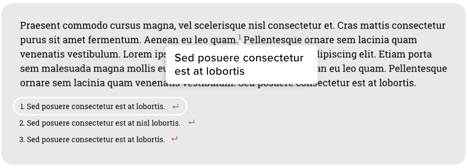 A block of text extracted from the footnotes of a blog.